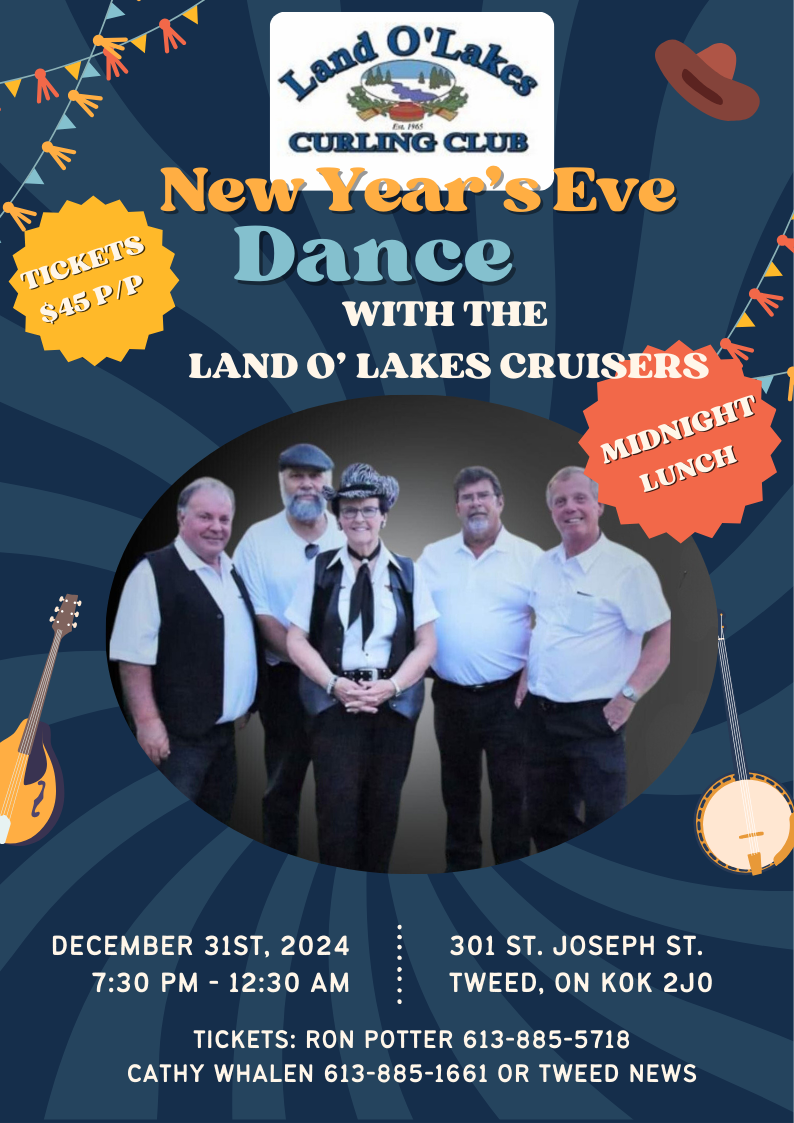 LOLCC New Years Eve Dance 2024 Poster