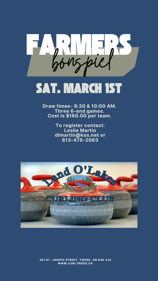 Farmers Bonspiel March 2024