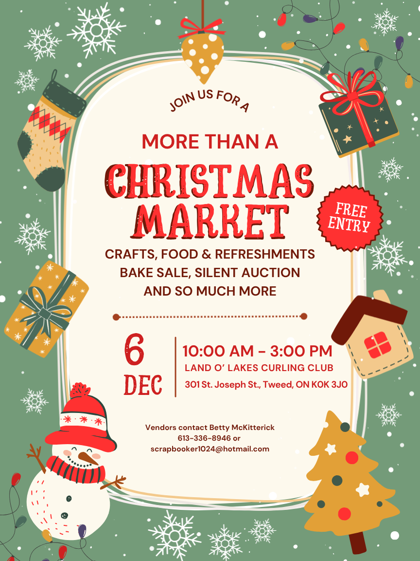 More Than A Christmas Market Poster 2025