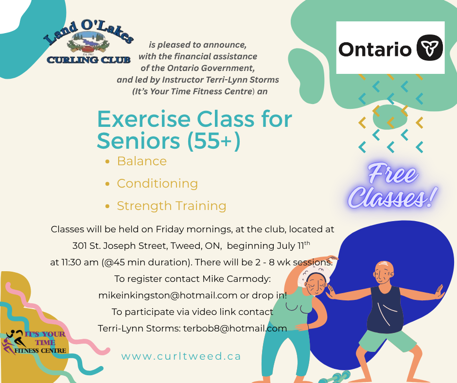 LOLCC Seniors Exercise Class Ad
